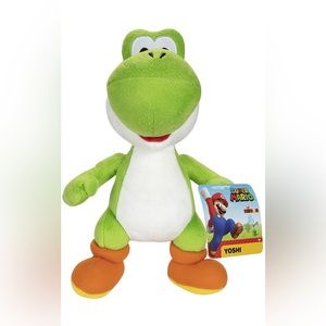 SUPER MARIO Plush Yoshi Collectible Toy.